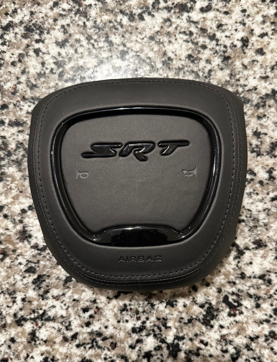 SRT Leather Wrapped Airbag Cover