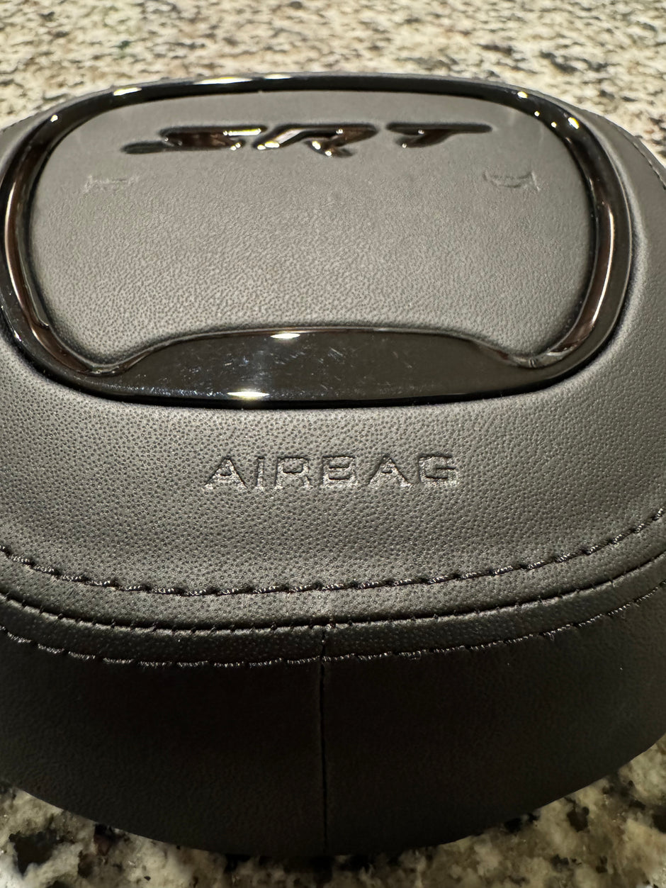 SRT Leather Wrapped Airbag Cover