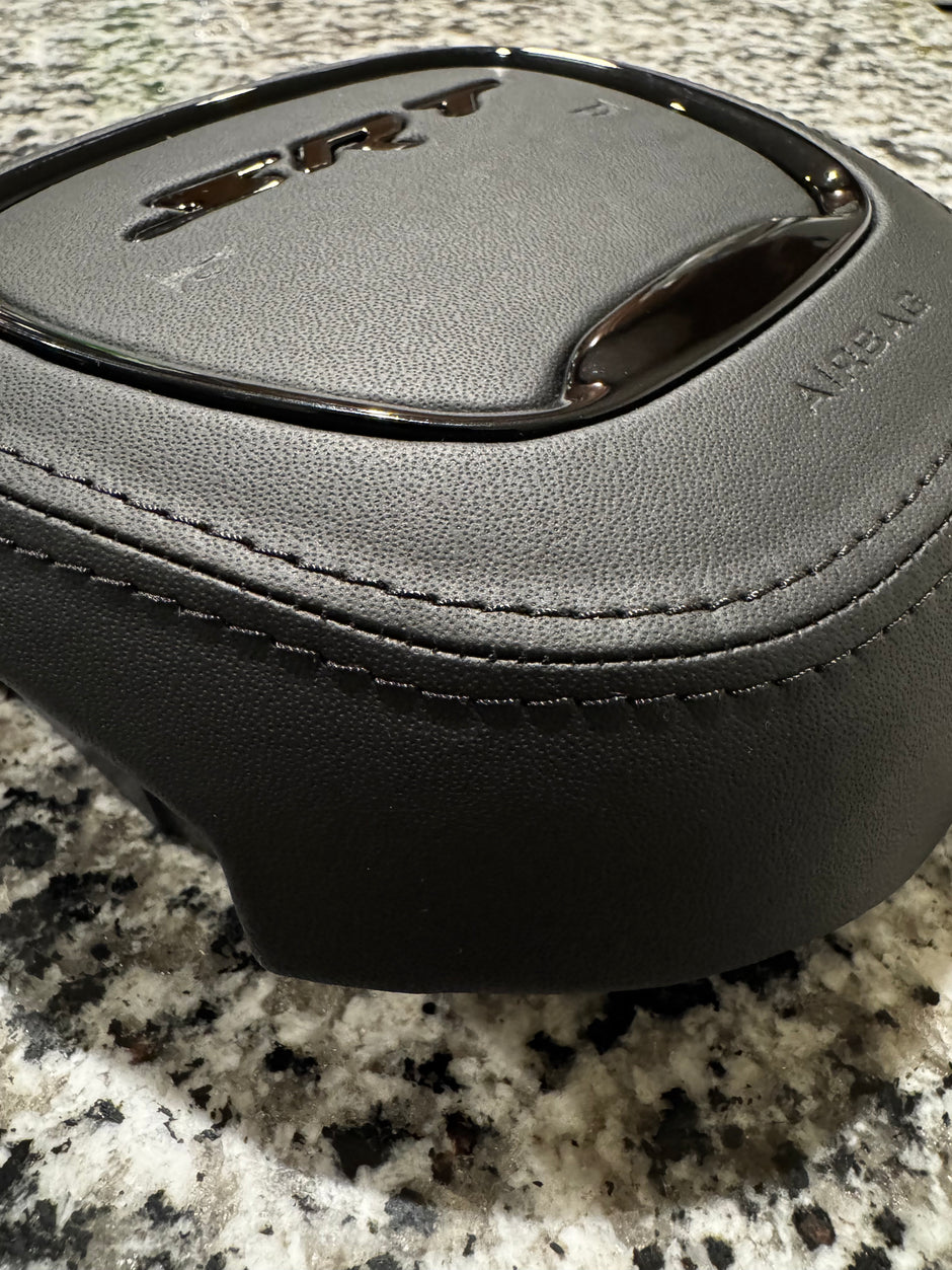 SRT Leather Wrapped Airbag Cover